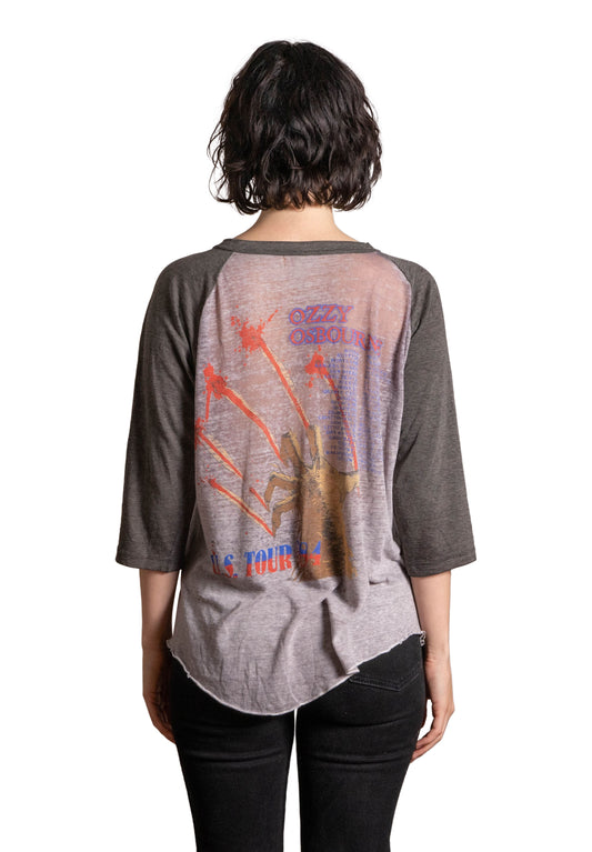Vintage 1984 Ozzy Osbourne Raglan T-Shirt