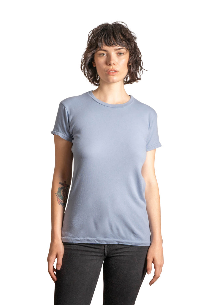 Kelly Cole Unisex Signature Blank T-Shirt - Light Blue