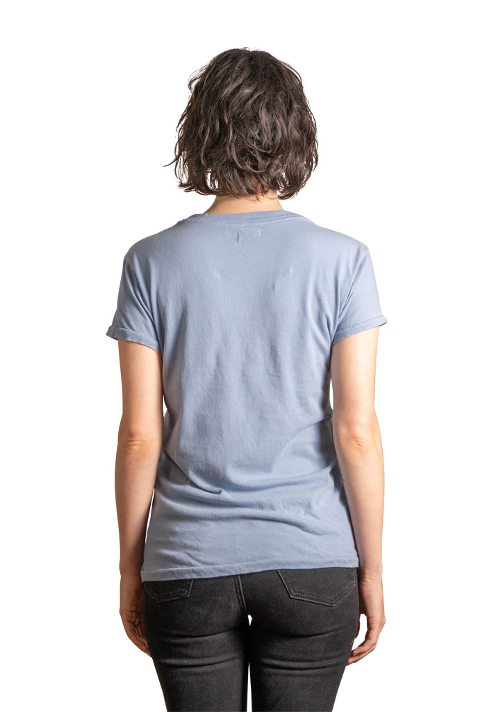 Kelly Cole Unisex Signature Blank T-Shirt - Light Blue