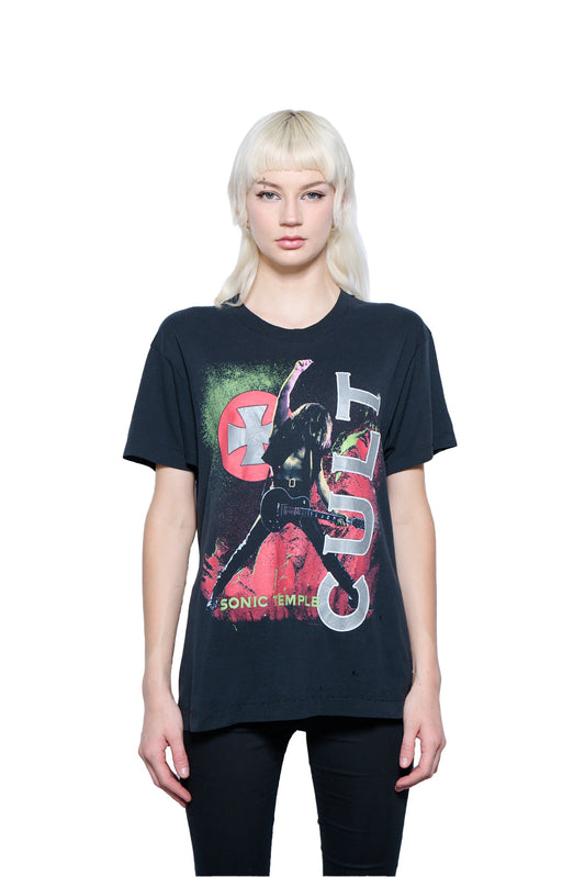 Vintage 1989 The Cult Sonic Temple Tour T-Shirt