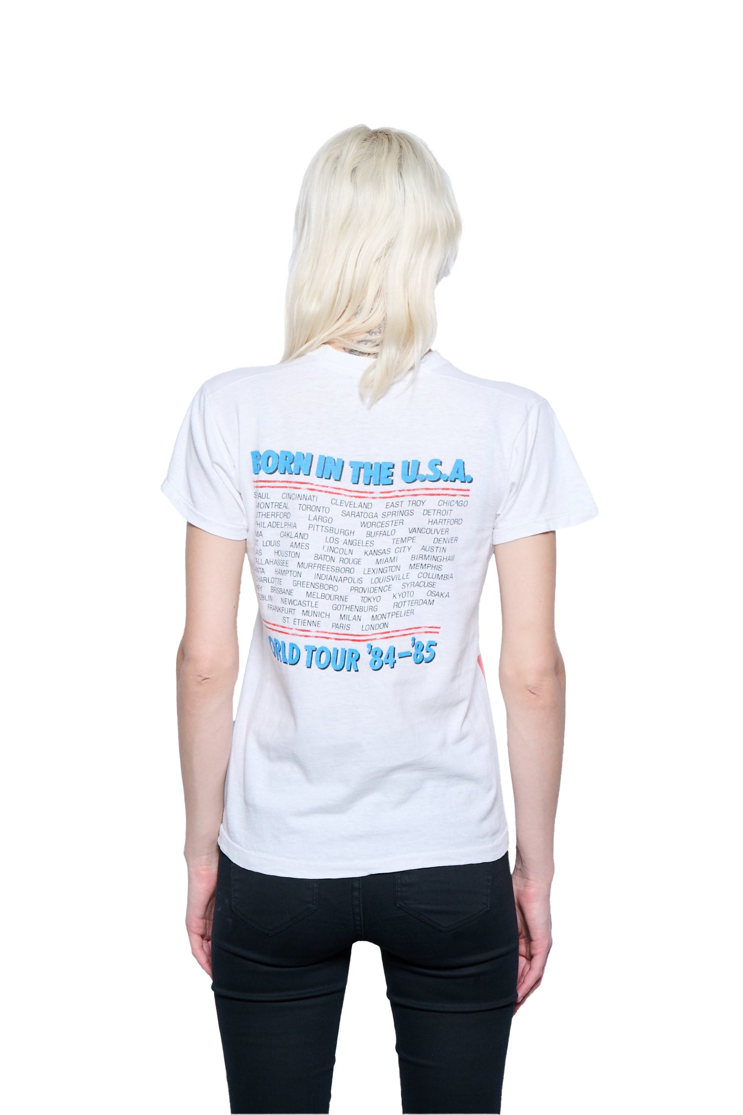 Vintage 1984 Bruce Springsteen Tour T-Shirt