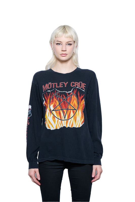 Vintage 1980's Motley Crue Tour T-Shirt