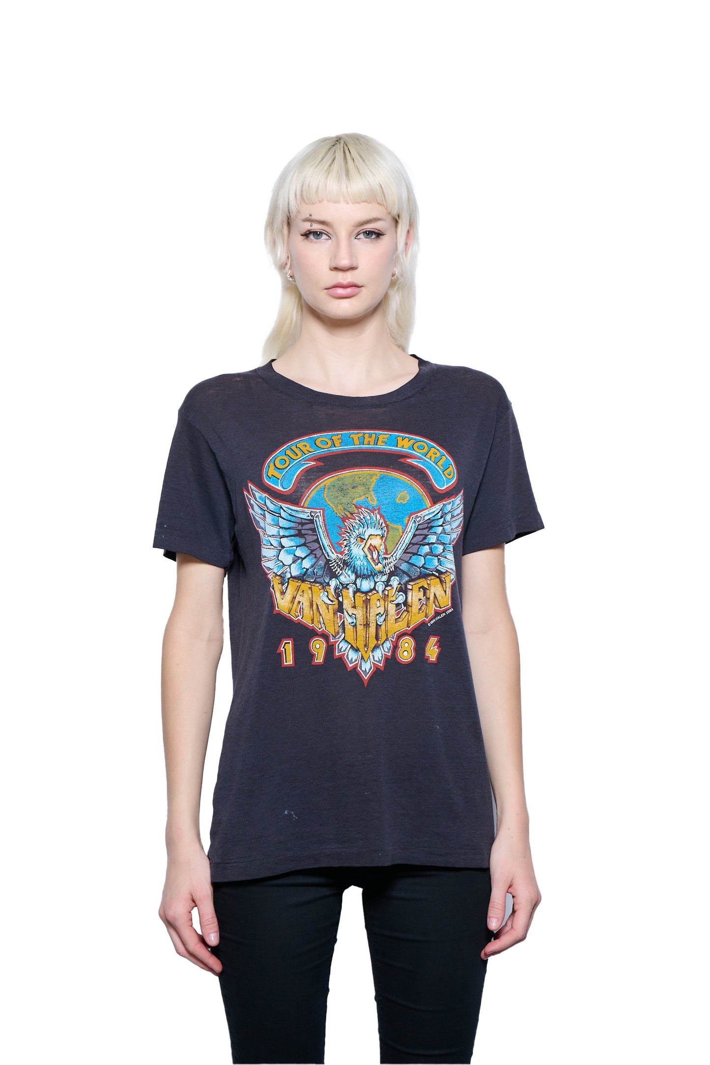 Vintage 1984 Van Halen Tour T-Shirt