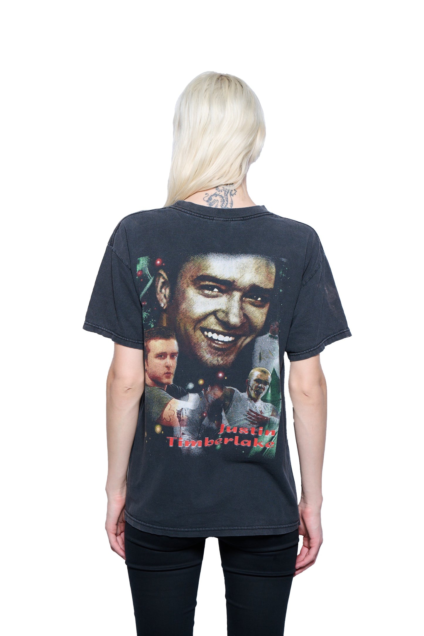 Vintage Early 2000's Justin Timberlake Bootleg Tour T-Shirt