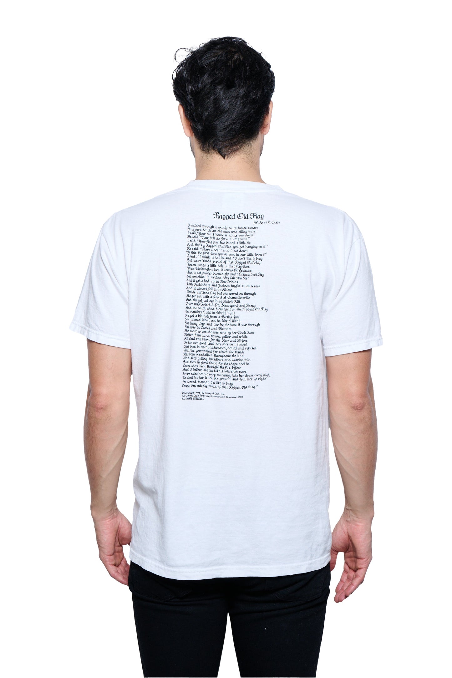 Vintage 1990's Johnny Cash Tour T-Shirt