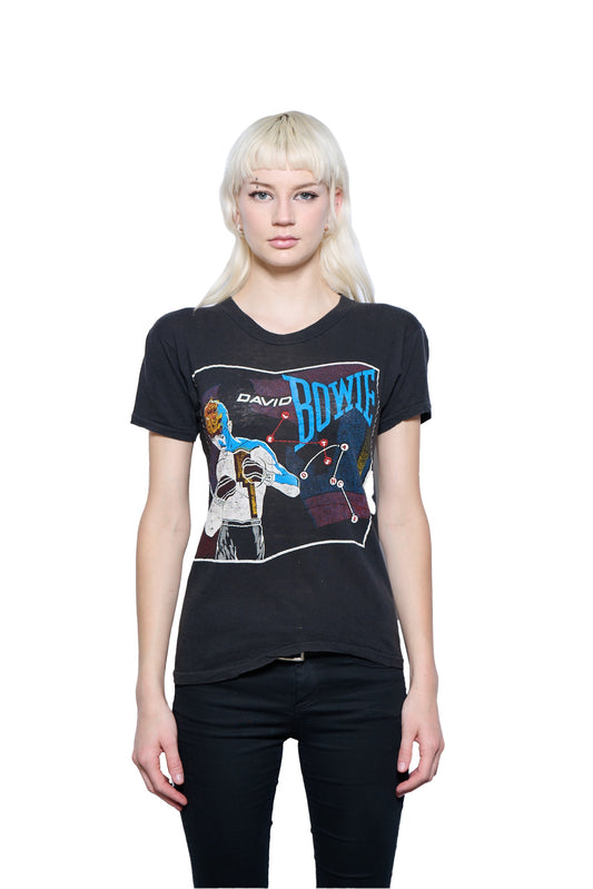 Vintage 1980's David Bowie Tour T-Shirt