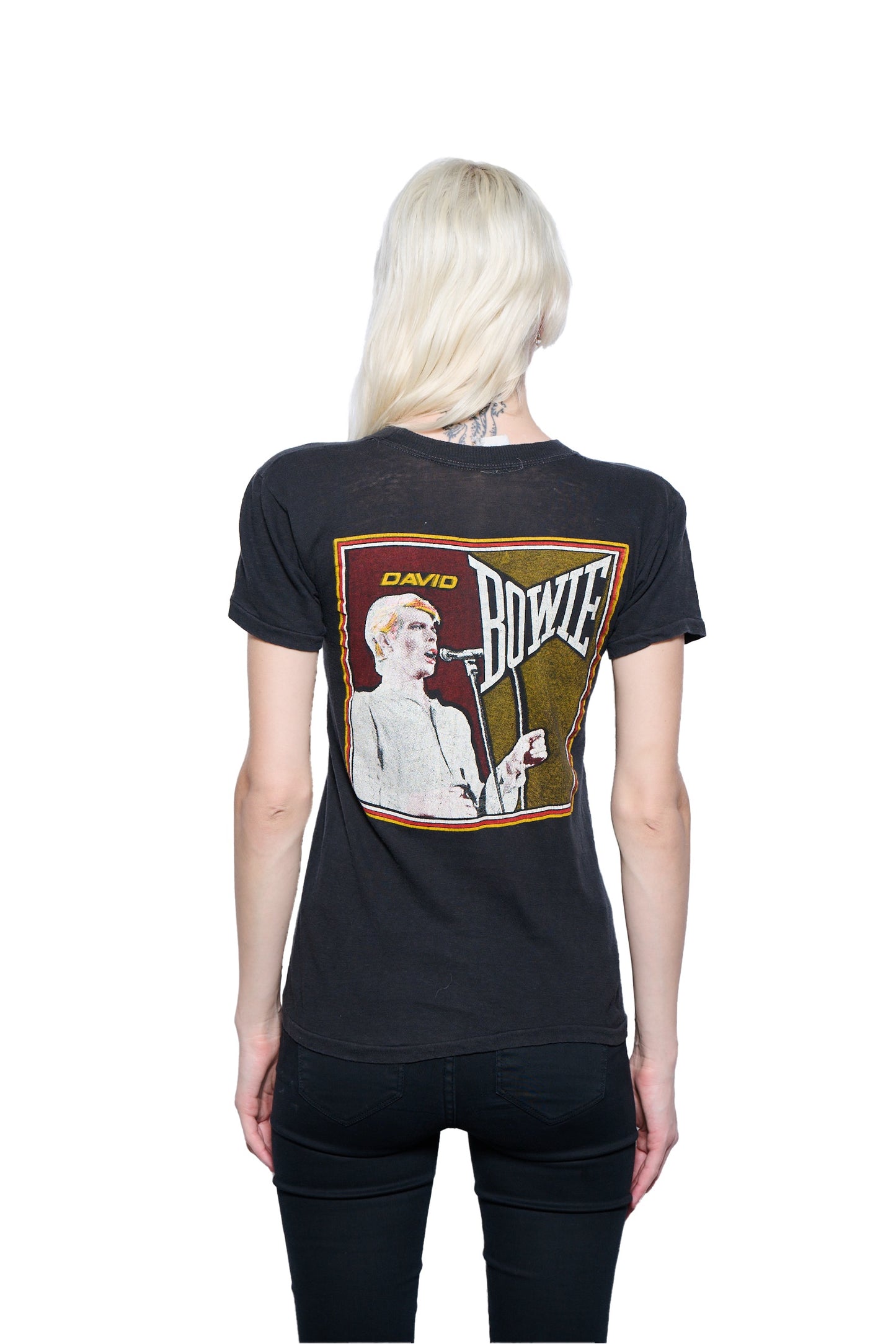 Vintage 1980's David Bowie Tour T-Shirt