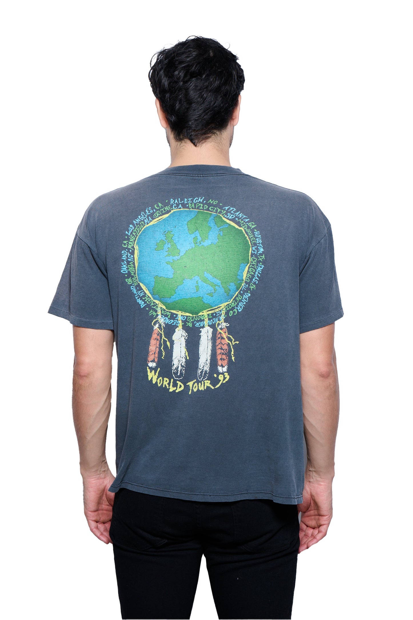 Vintage 1993 Neil Young & Booker T Tour T-Shirt