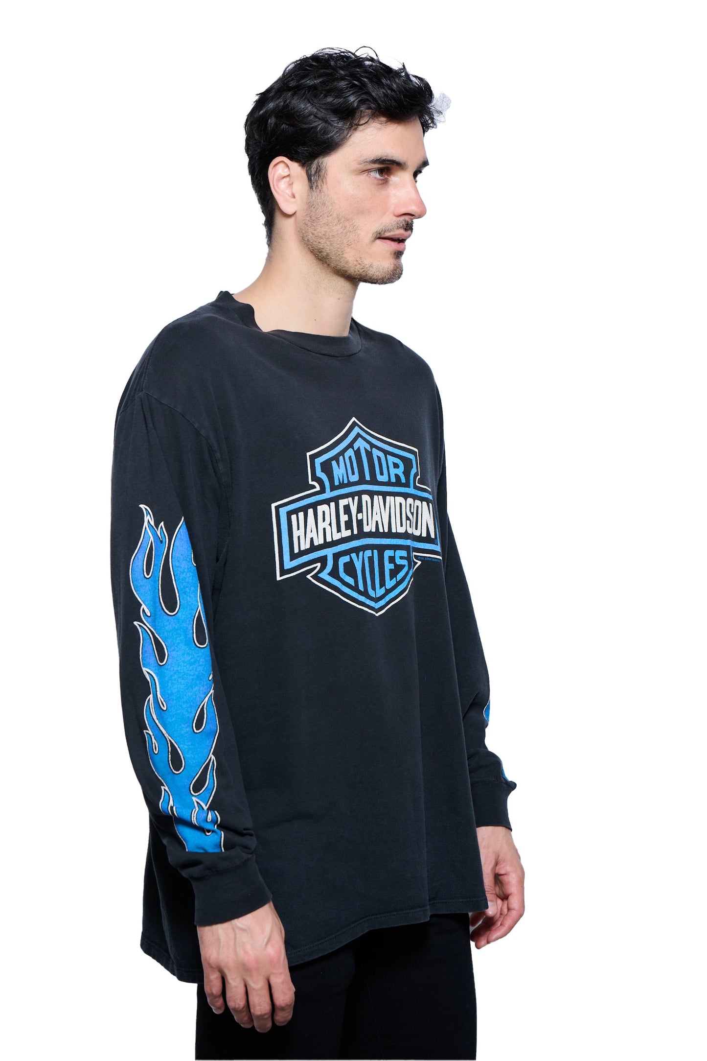 Vintage 1990's Harley Davidson Long Sleeve T-Shirt