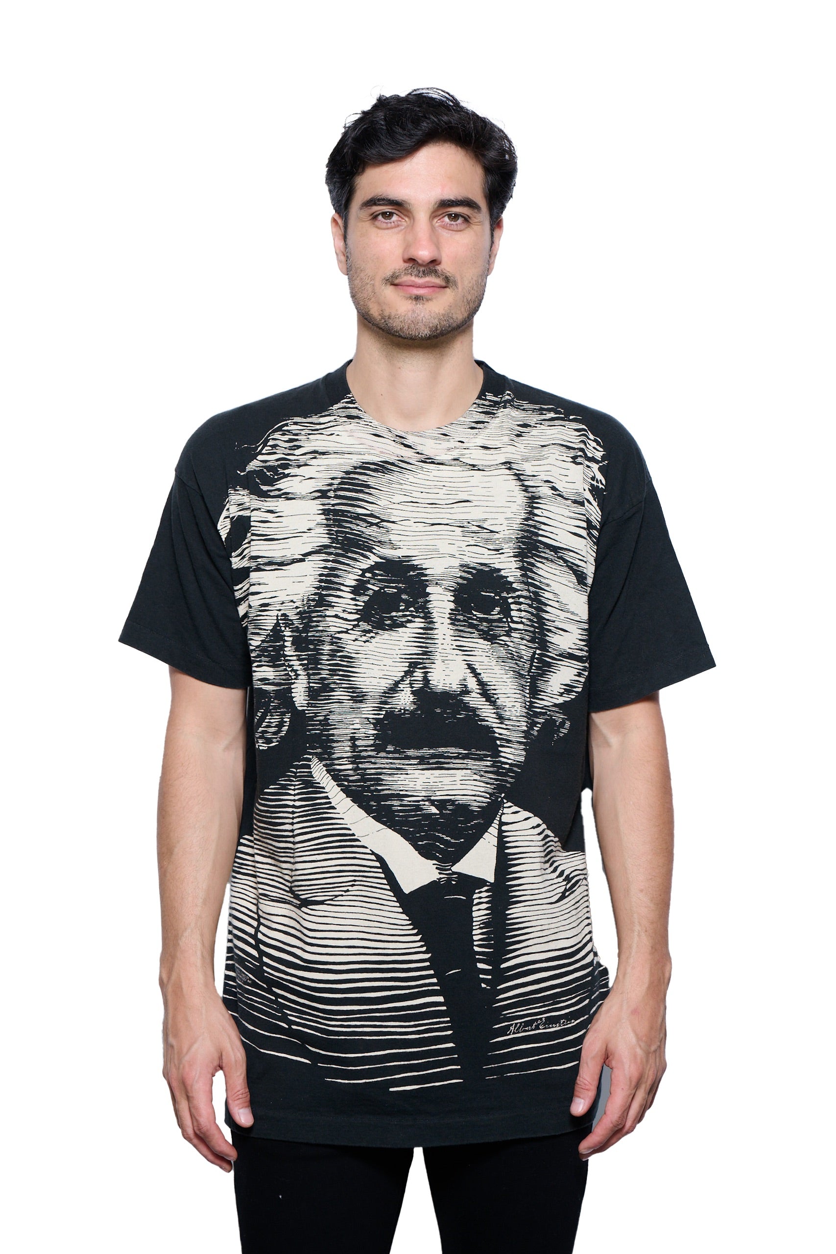 Vinatge Albert outlet Einstein AOP Tee