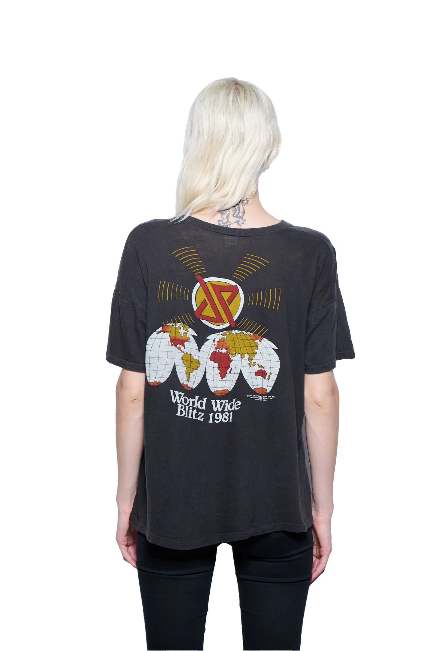 Vintage 1981 Judas Priest Tour T-Shirt