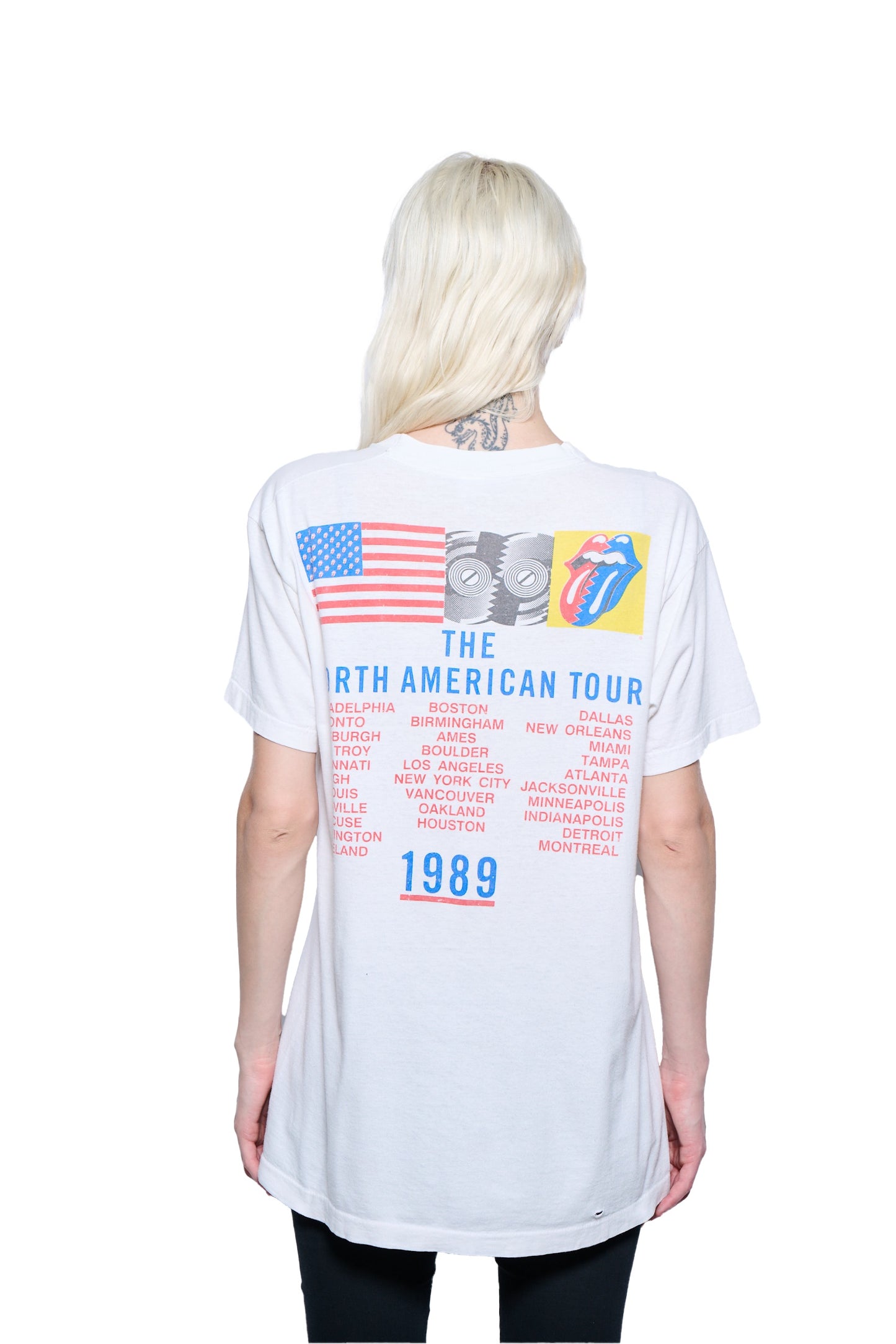 Vintage 1989 Rolling Stones Tour T-Shirt