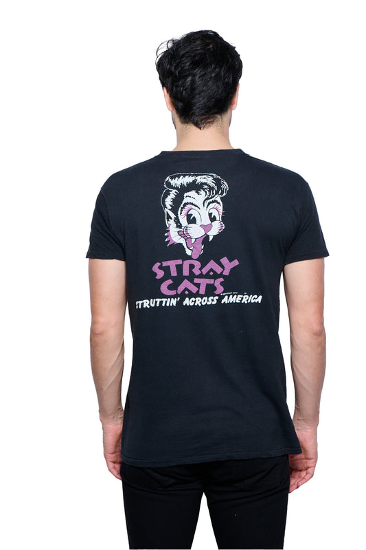 Vintage 1983 The Stray Cats Tour T-Shirt