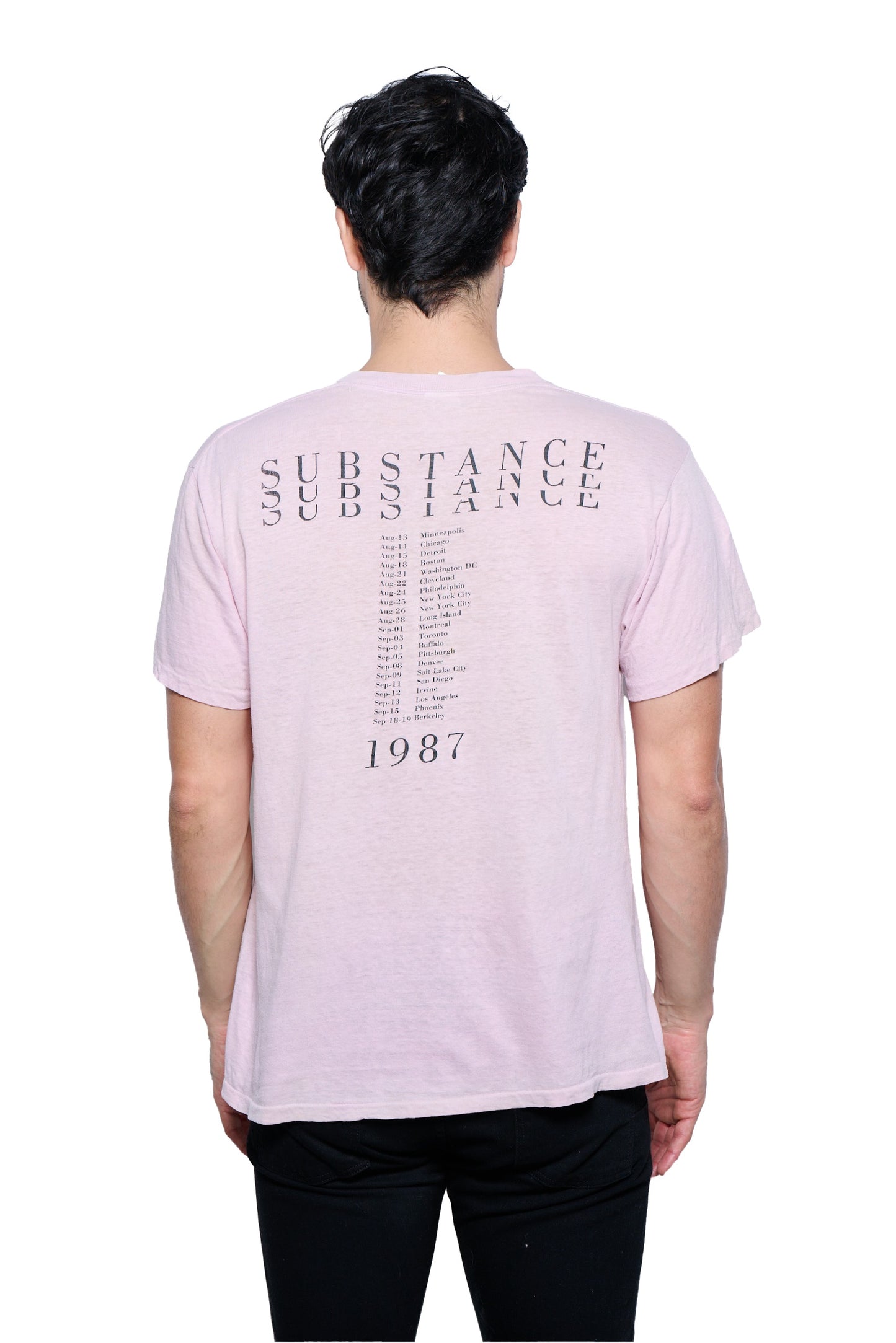 Vintage 1987 New Order Tour T-Shirt