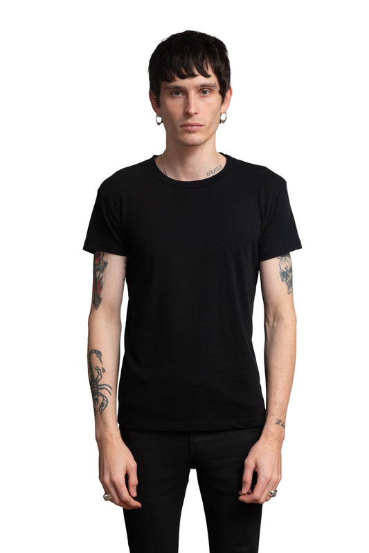 Kelly Cole Unisex Signature Blank T-Shirt - Jet Black