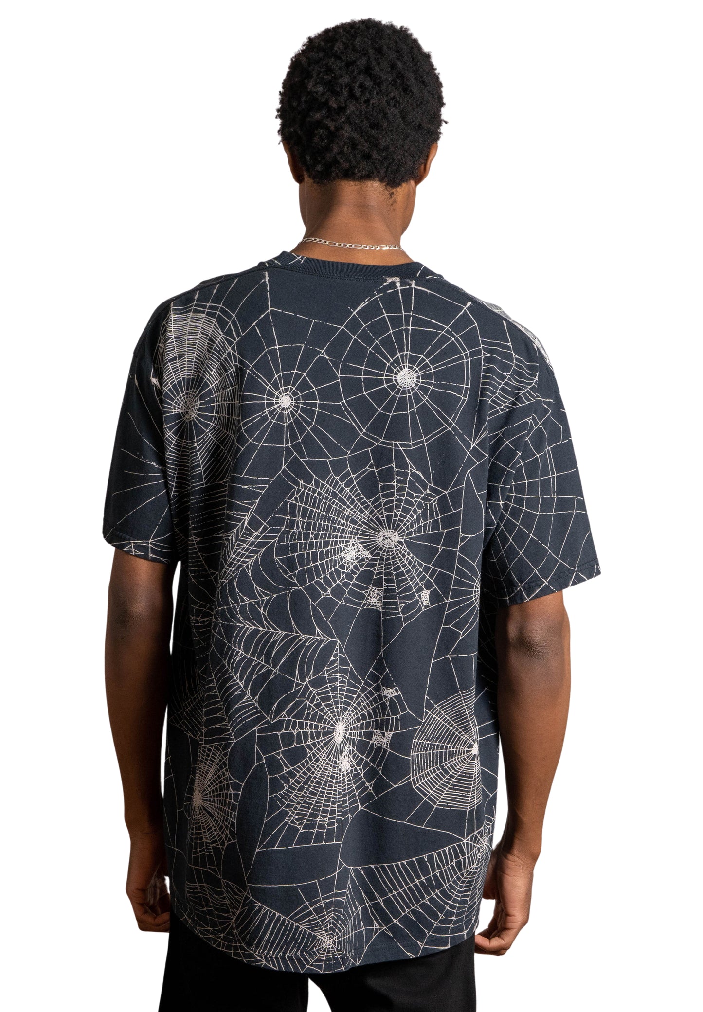 Vintage 1990’s All Over Print Spider Web T-Shirt