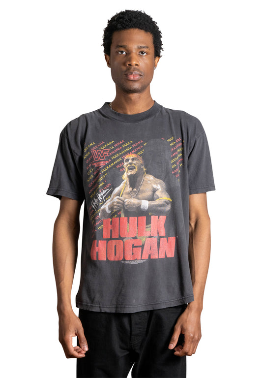 Vintage 1991 Hulk Hogan WWF Wrestling T-Shirt