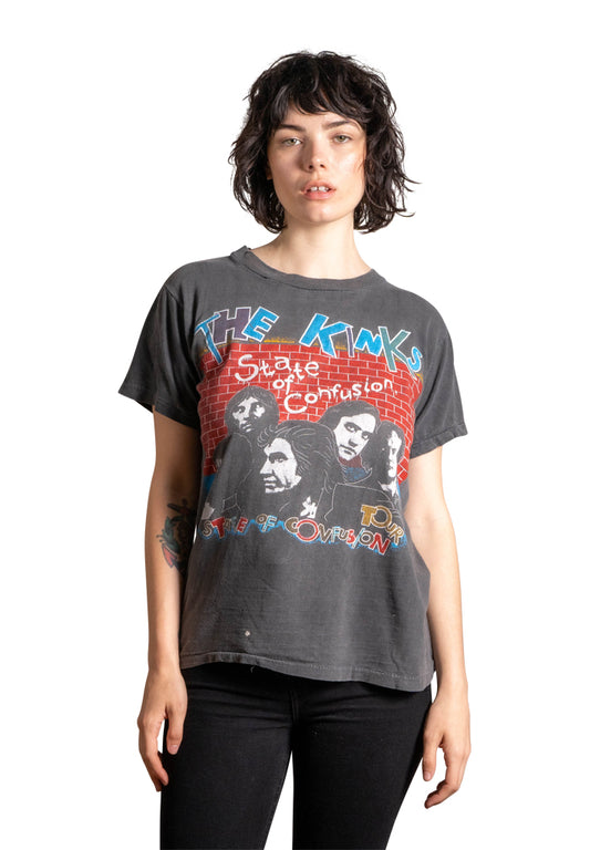 Vintage 1983 The Kinks Tour T-Shirt