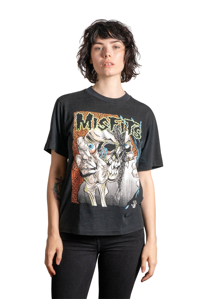 Vintage 1980’s The Misfits Pushead Design T-Shirt