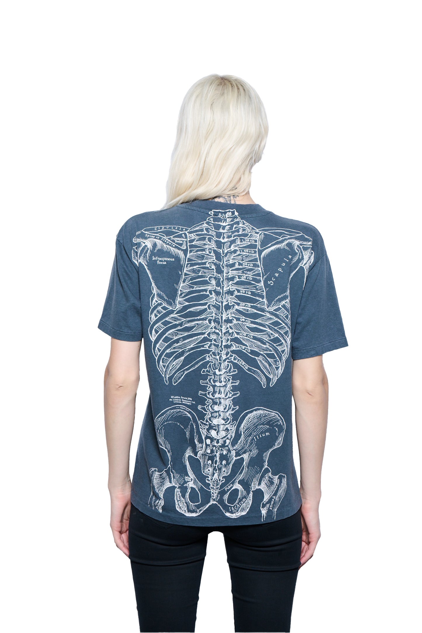 VIntage 1980's Skeletal System T-Shirt