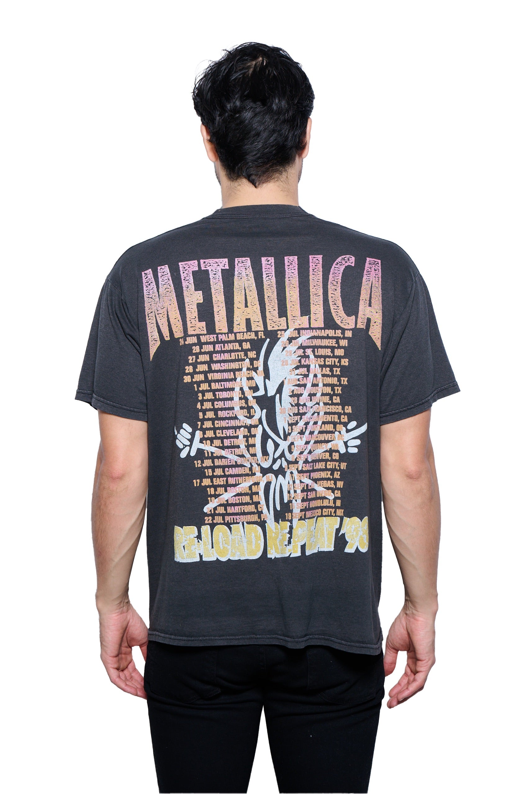 Vintage 1998 Metallica North American Summer Tour hot T-Shirt