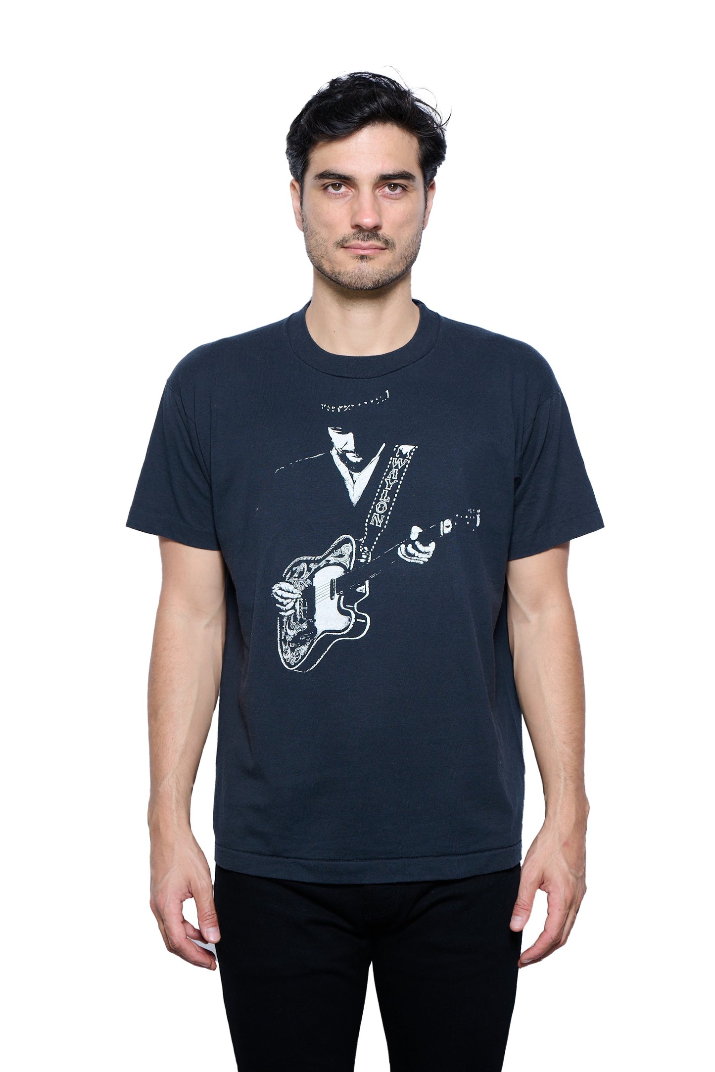 Vintage 1980's Waylon Jennings Tour T-Shirt