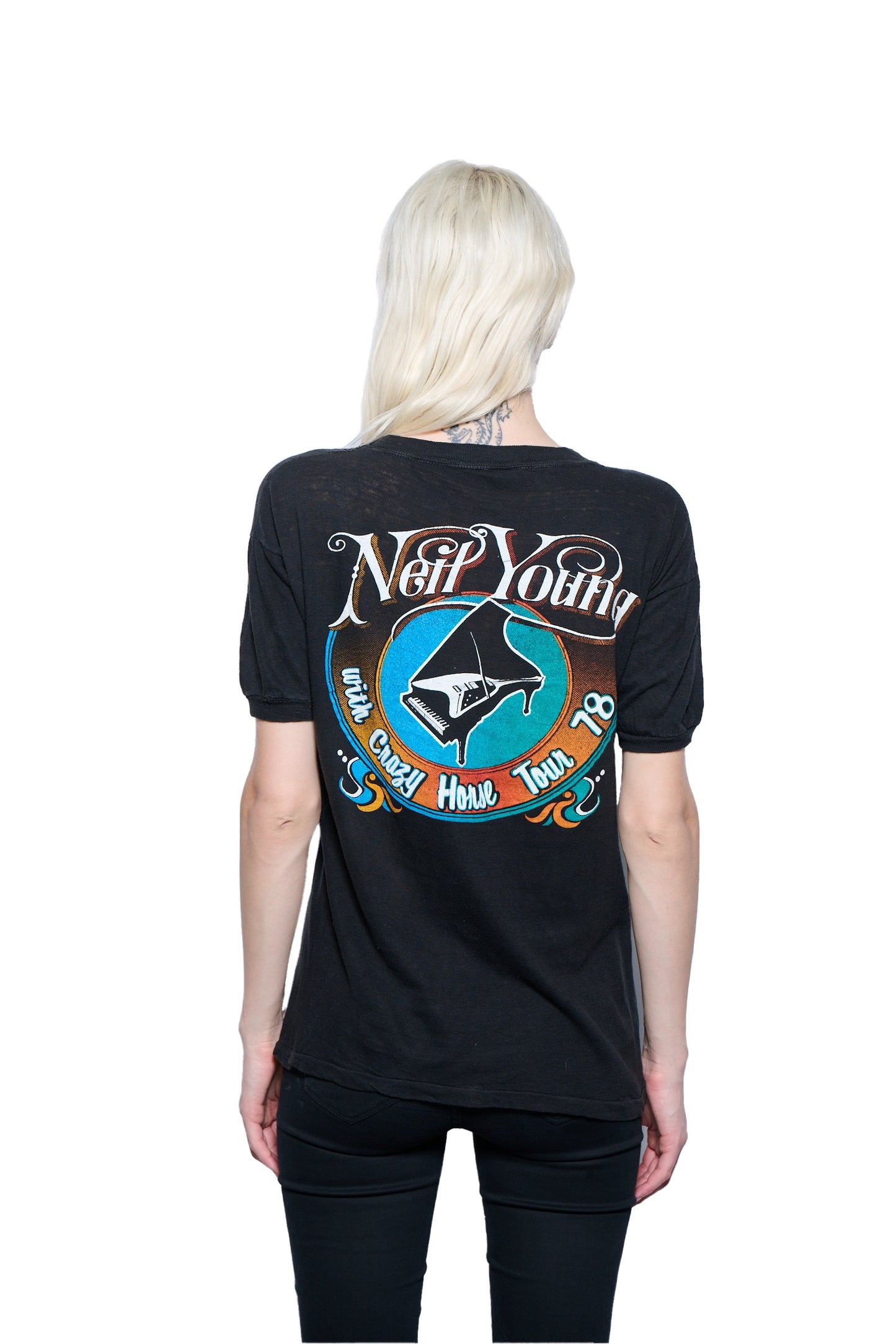 Vintage 1970's Neil Young Tour T-Shirt