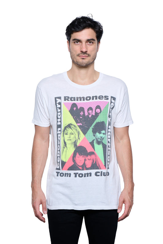 Vintage 1990 Ramones Deborah Harry Tom Tom Club Tour T Shirt