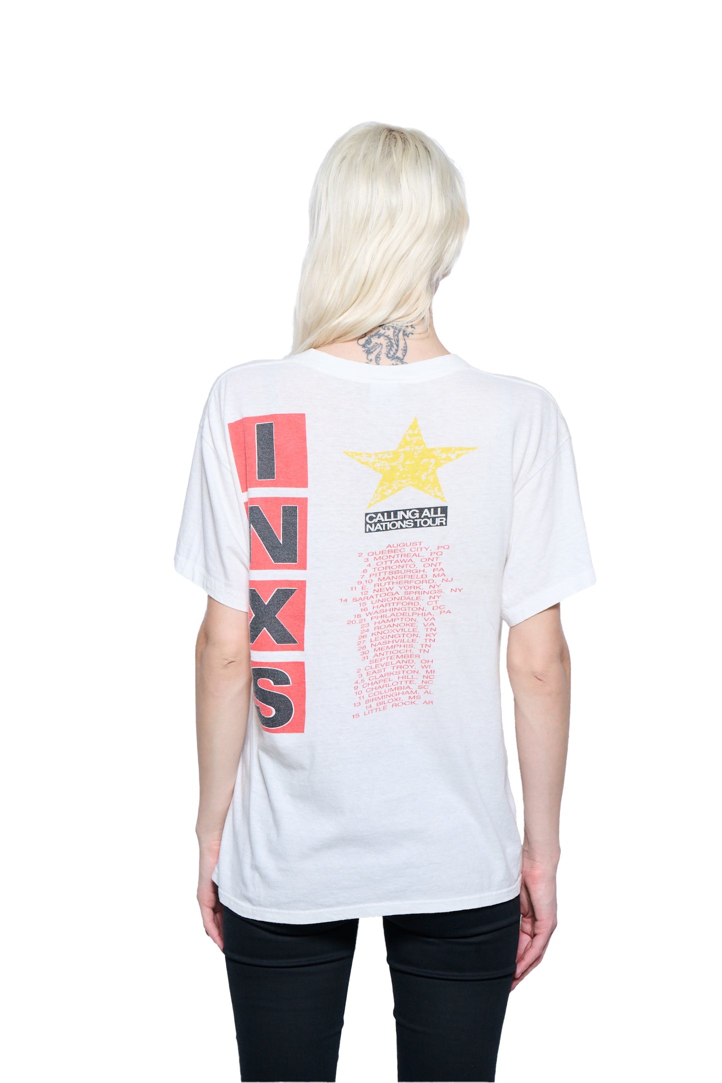 Vintage 1988 INXS Tour T-Shirt