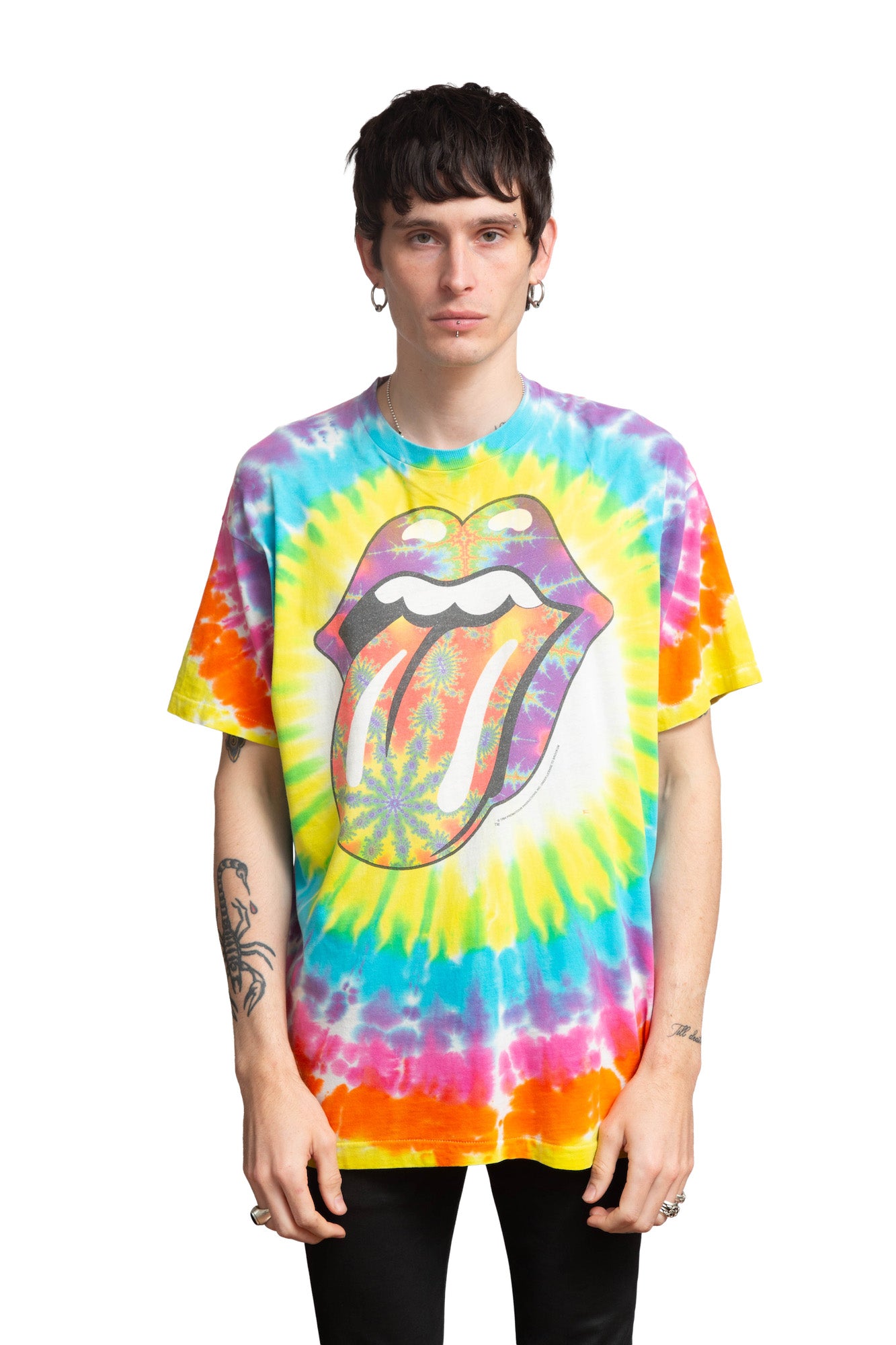 1994 Rolling Stones Tie Dye T-Shirt