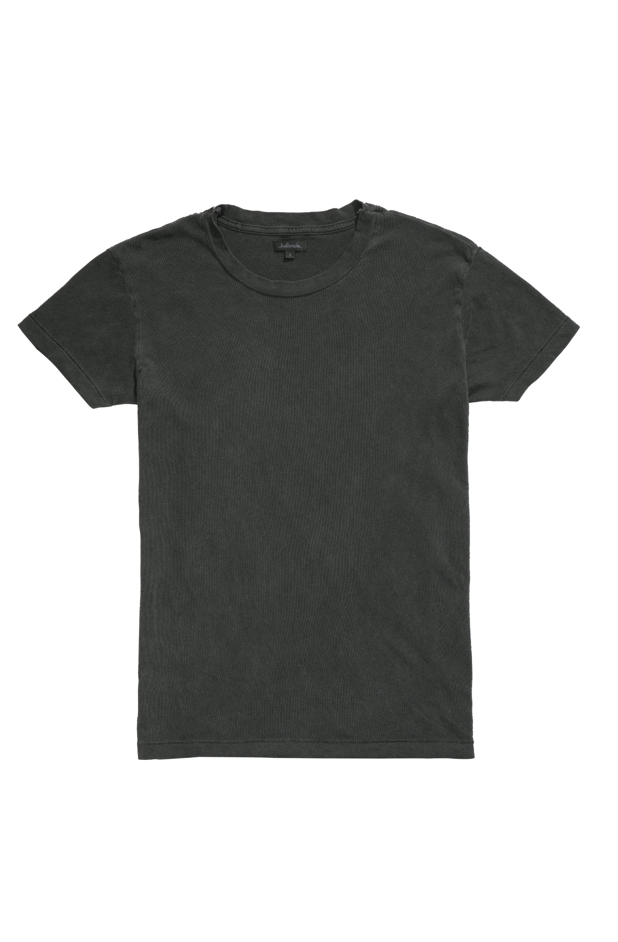 Kelly Cole Unisex Signature Blank T-Shirt - Charcoal